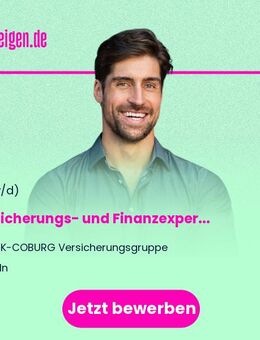 Versicherungs- und Finanzexpert:in im angestellten Außendienst in Köln - Köln