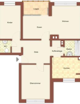 Demnächst frei! 3-Zimmer-Wohnung in Mönchengladbach Windberg - Mönchengladbach