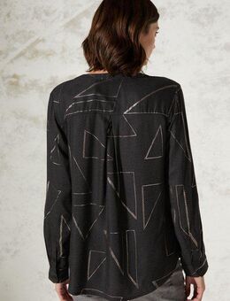 CECIL Langarmbluse mit Folienprint