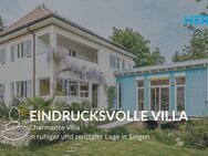 EINDRUCKSVOLLE VILLA - Charmante Villa in ruhiger und zentraler Lage in Singen - Singen (Hohentwiel)