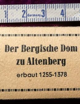 Kleines altes Leporello „der Bergische Dom zu Altenberg“- - Niederfischbach