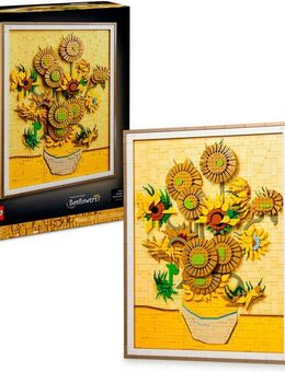 LEGO® Vincent van Gogh – Sonnenblumen (31215), LEGO ART Konstruktionsspielsteine, (2615 St), Made in Europe