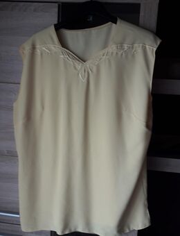 Damen Blusenshirt gelb ärmellos - Euskirchen