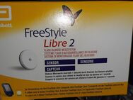 Freestyle Libre 2 Lesegerät, Blutzucker-Meßgerät, mg / dl Blutzuckerwerte + Sensor 1x für 14 Tage Diabetes - Unterlüß