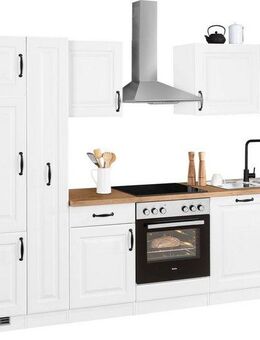 wiho Küchen Küchenzeile Erla, mit E-Geräten, Breite 310 cm