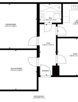 3 Zimmer Wohnung mit 70m² in Lehrte sucht neuen Kapitalanleger - Lehrte