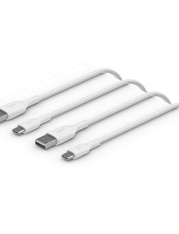 Belkin BoostCharge USB-A zu USB-C PVC-Kabel 1m USB-Kabel, USB Typ A, USB Typ C, (100 cm)