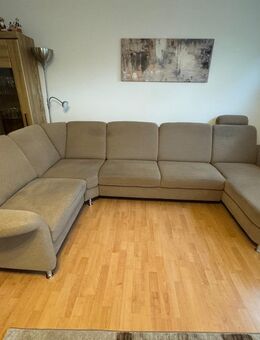 Großes Ecksofa / Wohnlandschaft in Beige – sehr bequem & gepflegt - Nordhausen