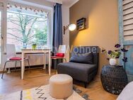 Komplett ausgestattetes Single-Apartment mit Loggia in Hamburg-Hoheluft - Hamburg