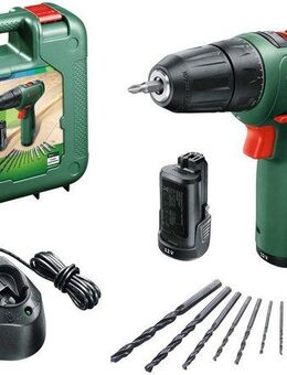 Bosch Home & Garden Akku-Schrauber EasyDrill 1200, 1500 U/min, 30 Nm, mit 2 Akkus und Ladegerät