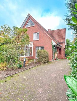 Repräsentatives Einfamilienhaus mit Vollkeller, Wintergarten & gepflegtem Garten - Apensen