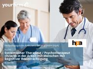 Systemischer Therapeut / Psychotherapeut (m/w/d) in der Arbeit mit Menschen mit kognitiver Beeinträchtigung - Berlin