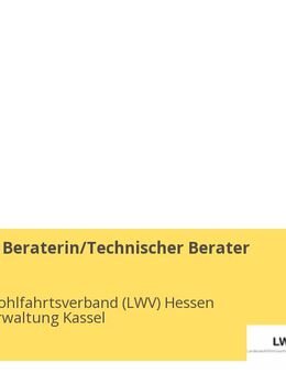 Technische Beraterin/Technischer Berater (m/w/d) - Kassel