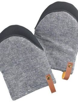 WENKO Topfhandschuhe Modell Ada Mini, (Set, 2-tlg), kleine Ofenhandschuhe, Handflächen aus Neopren, Baumwollinnenseite