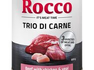 Top-Angebot Rocco Trio di Carne - 24 x 400 / 800 g 24 x 800 g: Rind, Huhn & Kalb
