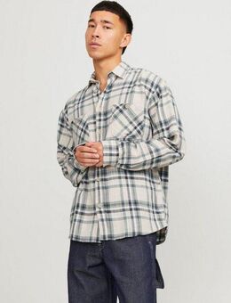 Jack & Jones Langarmhemd JJEMICHAEL OVERSHIRT LS SN