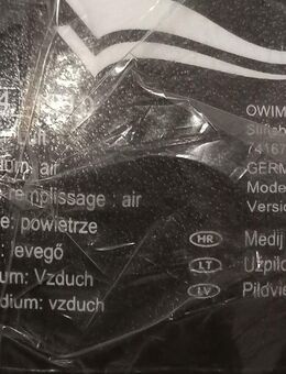 schwarzer Sitzball neu und unbenutzt 65cm für max. 180kg - Dortmund Aplerbeck