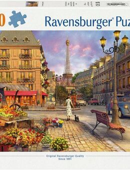 Ravensburger Puzzle Spaziergang durch Paris, 500 Puzzleteile, Made in Germany