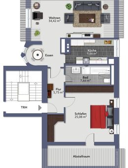 Charmante Dachwohnung inmitten von Staufen - Staufen (Breisgau)