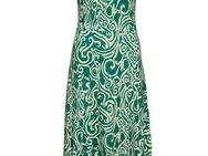 Laura Scott Sommerkleid mit Alloverdruck & leicht gerafften Flügel-Ärmeln