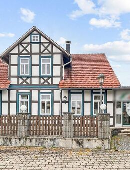 Fachwerkjuwel unter Denkmalschutz: Wohn- und Geschäftshaus mit Charme und Klosterblick in Walkenried - Walkenried