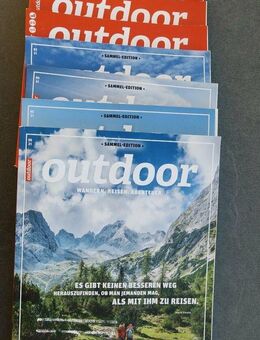 Zeitschrift Outdoor Reisen, Wandern, Abenteuer 8 Ausgaben - Frankfurt (Oder)
