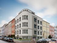 Zentrum - DG-Maisonettwohnung in Neubau mit Einbauküche und Dachterrasse zu vermieten - Rostock