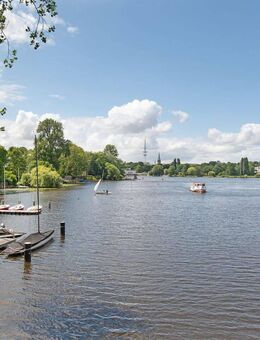 Alsterblick im beliebten Uhlenhorst! - Hamburg