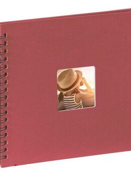 Hama Fotoalbum Fine Art, 28 x 24 cm, 50 Seiten, Photoalbum Bordeaux