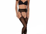 petite fleur gold Ouvert Strumpfhose in Straps-Optik