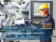 Ingenieur Gebäudemanagement / Bautechnik (m/w/d) - Köln