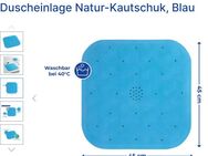 neue Duscheinlage Natur-Kautschuk, Blau, klein - Hagen (Stadt der FernUniversität) Boele