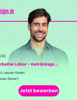 Mitarbeiter Labor - Getränkeproduktion (w/m/d) - Jessen (Elster)