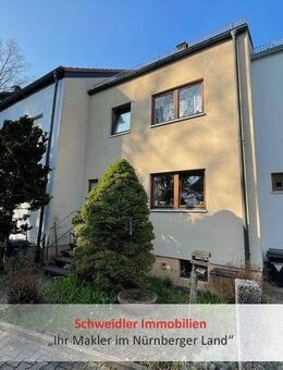 Ihr neues Zuhause? Reihenmittelhaus in Naturnähe auf einem Erbpacht-Grundstück in Fürth-Oberfürberg - Fürth