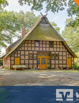 Teufelsmoor | Reetdachanwesen mit 3 Wohnungen und Nebengebäuden - Tierhaltung möglich - Osterholz-Scharmbeck