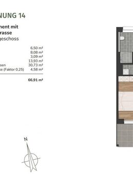 Moderne Mietwohnung in Neuenburg - Wohnung 14 - Zetel