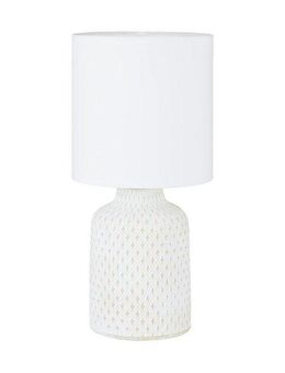 EGLO Tischleuchte BELLARIVA, Ein-/Ausschalter, ohne Leuchtmittel, H 32 cm, Tischlampe, Nachttischleuchte