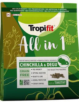 Tropifit All in 1 Chinchila & Degu - 1,75 kg