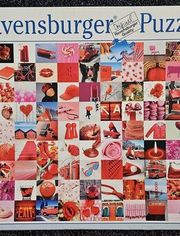 i09) 2x gelegtes Puzzle 1500 - 99 beautiful red thinks - 162154 Ravensburger Puzzle - Garbsen
