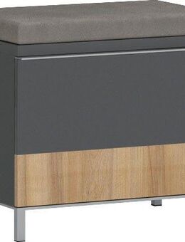 Places of Style Schuhbank Onyx (H/B/T):50,5/55,6/35,2cm), mit Sitzkissen