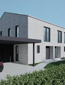 Exklusive Doppelhaushäfte zum Erstbezug KFW-55ee - Fußbodenkühlung - Kamin uvm. - Olfen
