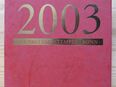 Bund BRD Jahressammlung 2003 komplett im Schuber Ersttags-Sonderstempel Bonn top! in 24119