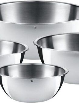 WMF Schüssel Gourmet, Edelstahl, (4-tlg), Cromargan Edelstahl 18/10 poliert