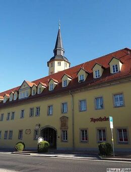 Pesterwitz, tolle 1,5-Zimmer-Dachgeschoß-Wohnung, Balkon, Duschbad und Aufzug - Freital