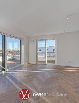 Repräsentatives Penthouse mit EBK, Klimaanlage und Dachterrasse in den Parkterrassen Meerbusch - Meerbusch