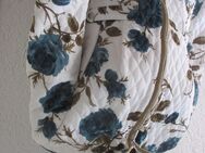 NEU * Elegant * Romantik * Rosen * Blumen * Blüten * Flower- Power * Stepp * Jacke "FUCHS SCHMITT" Gr. 36/ S * weiss * blau * - Riedlingen