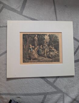 Kupferstich im Passepartout - Mechernich