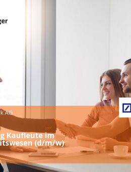 Ausbildung Kaufleute im Gesundheitswesen (d/m/w) - Düsseldorf
