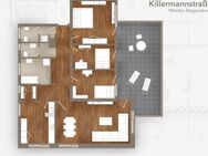 Großzügige Familien-Wohnung mit 40m² Dachterrasse im Westen - Regensburg