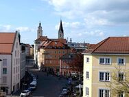 Altstadthaus mit Blick über die Dächer der Stadt und die Donau - Ingolstadt